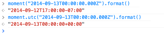 Bringing Sanity To JavaScript UTC Dates With Moment js And Ember Data