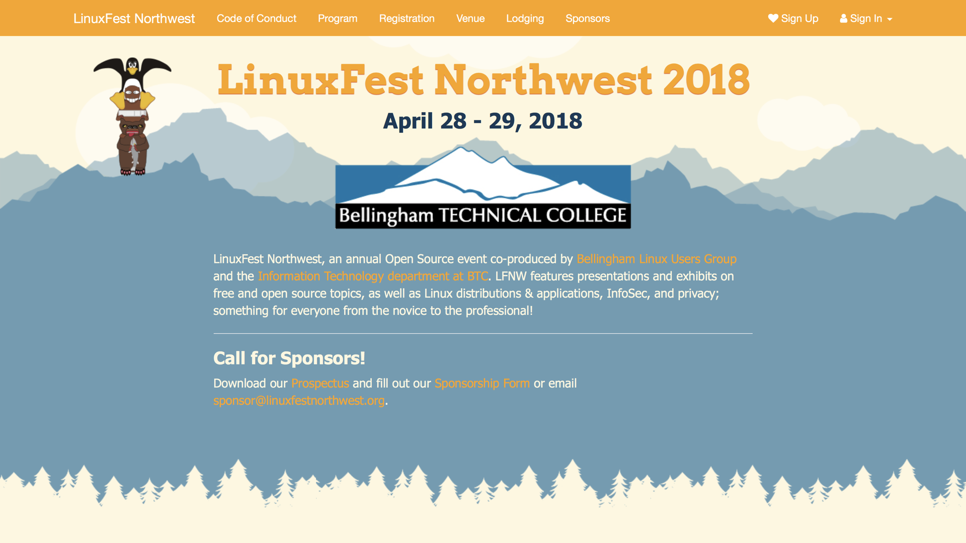 LinuxFest website